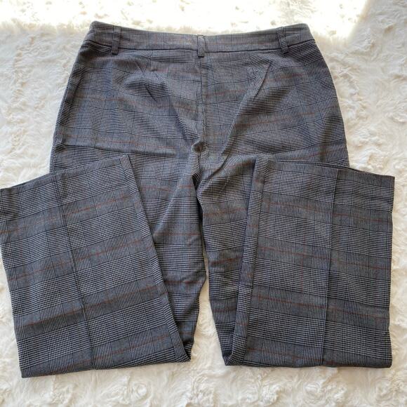 Simply Vera Vera Wang Women's Plaid Cropped Bootcut Pants Size 12 Trousers - Picture 9 of 9